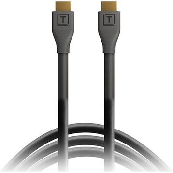 Tether Tools TetherPro HDMI 2.0 to HDMI 2.0 0.3 m Siyah Kablo