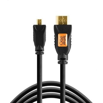 Tether Tools Tetherpro Hdmı Micro To Hdmı 3 m Siyah Kablo