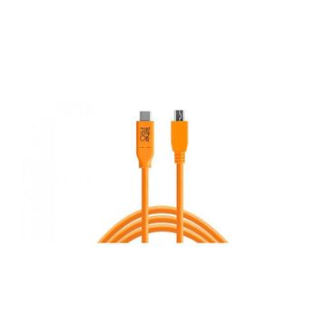 Tether Tools Tetherpro Usb-c to 2.0 Micro-b 5-pin 4.6 m Bağlantı Kablosu