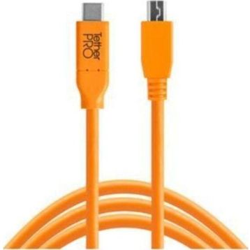 Tether Tools Tetherpro Usb-c to 2.0 Micro-b 5-pin 4.6 m Bağlantı Kablosu