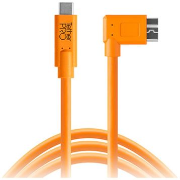 Tether Tools Tetherpro Usb-c to Usb 3.0 Micro-b 4.6 m Dik Açılı Bağlantı Kablosu