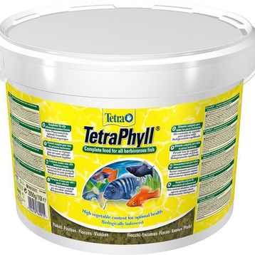 Tetra 10 lt Phyll Bitkisel Pul Kova Balık Yemi