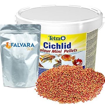 Tetra Cichlid Colour Mini Pellets 250 gr Açık Balık Yemi