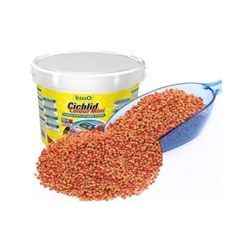 Tetra Cichlid Colour Mini Pellets 250 gr Açık Balık Yemi