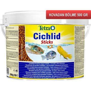 Tetra Cichlid Sticks 500 gr Balık Yemi Kovadan Bölme Yem ( Anadolu Pet Ürünüdür )