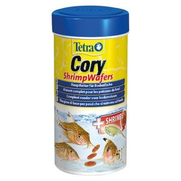 Tetra Cory ShrimpWafers Karidesli Akvaryum Çöpçü 40 gr Balığı Tablet Yemi