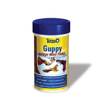 Tetra Guppy Colour Mini Flakes Lepistes Pul 100 ml Balık Yemi