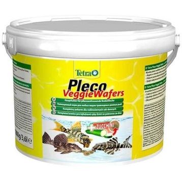 Tetra Pleco Veggie Wafers 1800 gr Kabaklı Otçul Akvaryum Dip Balığı Tablet Yemi