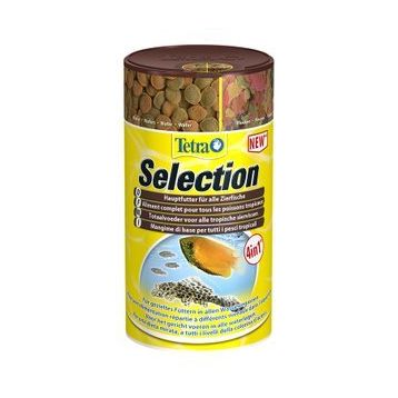 Tetra Selection 4 İn 1 100 ml / 45 gr Balık Yemi