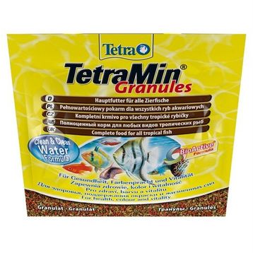 TetraMin Granules Tropikal Akvaryum Balıkları için 15 gr Granül Yem