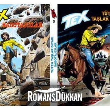 Tex 5 / Tüten Taşlar Diyarı - Sabotajcılar / Mauro Boselli