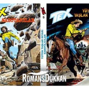 Tex 5 / Tüten Taşlar Diyarı - Sabotajcılar / Mauro Boselli