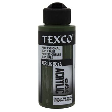 Texco 11604 Yağ Yeşili 110 cc Excellent Akrilik Boya
