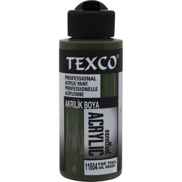 Texco 11604 Yağ Yeşili 110 cc Excellent Akrilik Boya