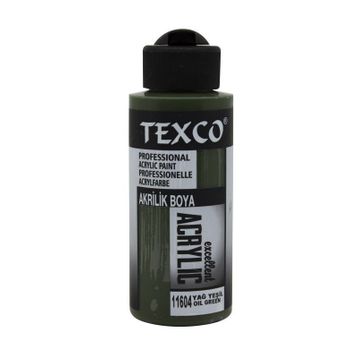 Texco 11604 Yağ Yeşili 110 cc Excellent Akrilik Boya