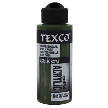 Texco 11604 Yağ Yeşili 110 cc Excellent Akrilik Boya