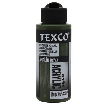 Texco 11604 Yağ Yeşili 110 cc Excellent Akrilik Boya
