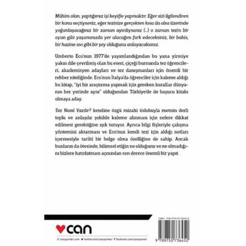 Tez Nasıl Yazılır? - Umberto Eco