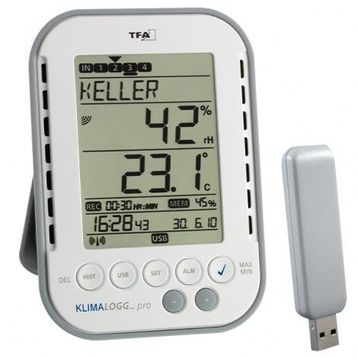 TFA 30.3039 Klimalogg Pro Sicaklik ve Nem Kayit Cihazi
