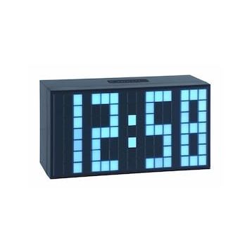 TFA 98.1082.02 Mavi Dijital Led Göstergeli Alarmlı Masa Saati