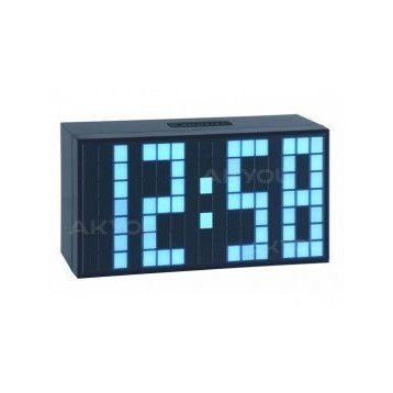 TFA 98.1082.02 Time Block Led Işıklı Çalar Saat