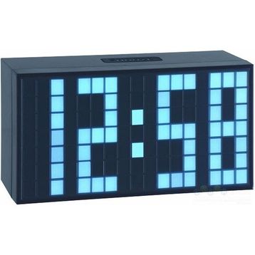 TFA 98.1082.02 Time Block Led Işıklı Çalar Saat