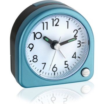 TFA Aydınlatmalı Mavi Elektronik Mini Alarm Saat