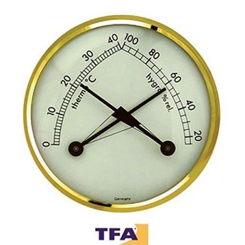 TFA Mekanik Mini Oda Termometre Nem Ölçer