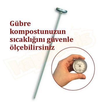 TFA Metal Kompost Termometresi