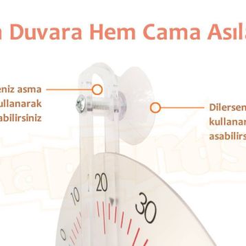 TFA Pencere Termometresi