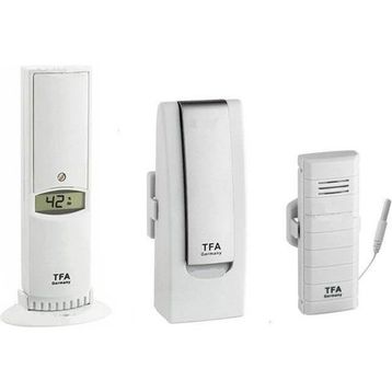 TFA WH502-BM SET Kablolu Sensörlü Akıllı Sıcaklık ve Nem Ölçer