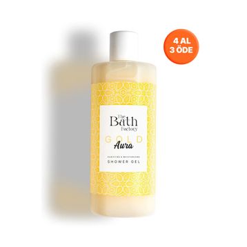 The Bath Factory Gold Aura Nemlendirici ve Besleyici Mistik Kokulu 400 ml Duş Jeli