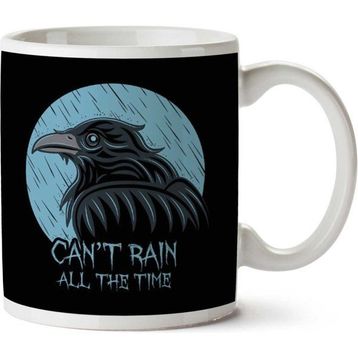 The Crow Cant Rain All the Time Baskılı Kupa