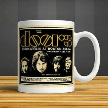 The Doors Porselen Kupa Bardak