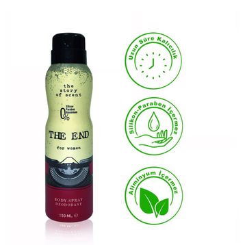 The End 150 ml 3 Adet Kadın Deodorant