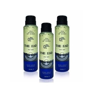 The End 3x150 ml Erkek Deodorant