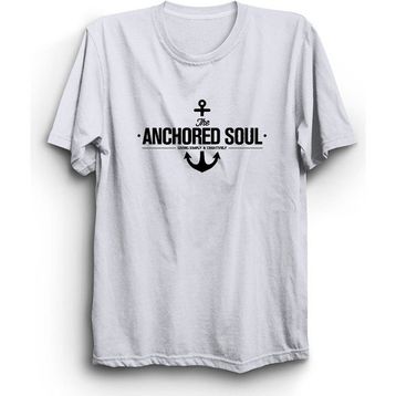 The Fame Anchored Soul Çapa Gemi Gemici Bahriye Ship Captain Kaptan Beyaz Kadın T-shirt