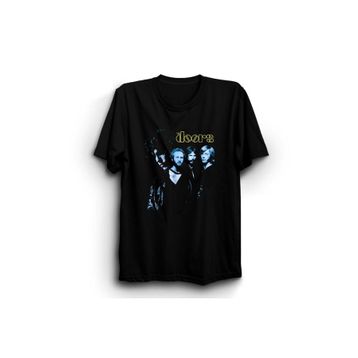 The Fame Doors Poster Rock Metal Grup Siyah Kadın T-shirt