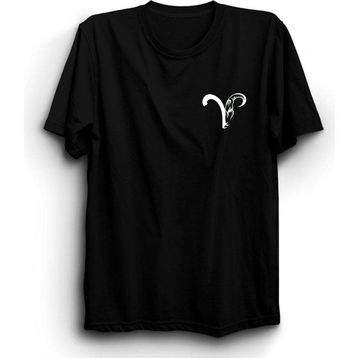 The Fame Koç Burcu Aries Astroloji Beyaz Kadın T-shirt