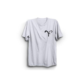 The Fame Koç Burcu Aries Astroloji Beyaz Kadın T-shirt