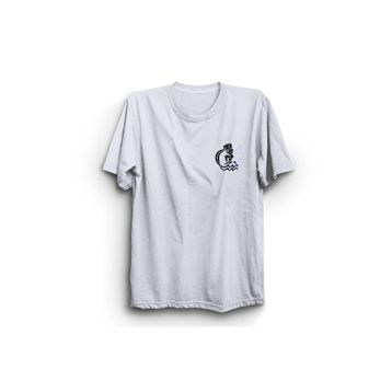 The Fame Kova Burcu Aquarius Astroloji Beyaz Kadın T-shirt