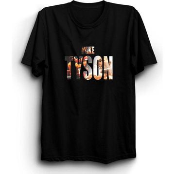 The Fame Mike Tyson Boks Boxing Box Siyah Kadın T-shirt