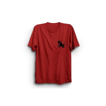 The Fame Oğlak Burcu Capricorn Astroloji Kırmızı Kadın T-shirt