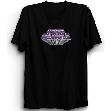 The Fame Purple Deep Rock Metal Müzik Grubu Siyah Unisex T-shirt