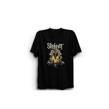The Fame Slipknot VRS8 Rock Metal Grup Siyah Unisex T-shirt