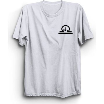 The Fame Terazi Burcu Libra Astroloji Beyaz Kadın T-shirt