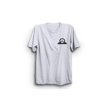 The Fame Terazi Burcu Libra Astroloji Beyaz Kadın T-shirt