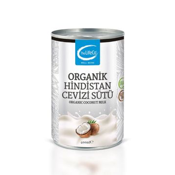 The Lifeco 400 ml Organik Hindistan Cevizi Sütü