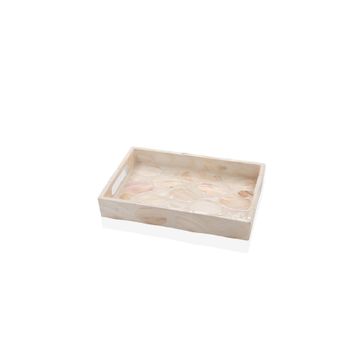 The Mia 27x20x4 cm Sedef Tepsi