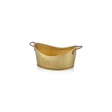 The Mia 28x17 cm Gold Ekmek Servisi